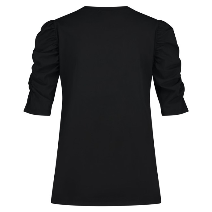Lady Day shirt Toya pofmouw Zwart